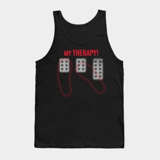 Racing is My Theraphy Tank Top